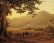 卡米耶毕沙罗 - Antillian Landscape, St. Thomas